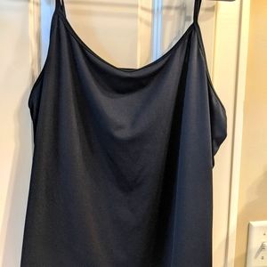 Women's plus size black tank size 22/24